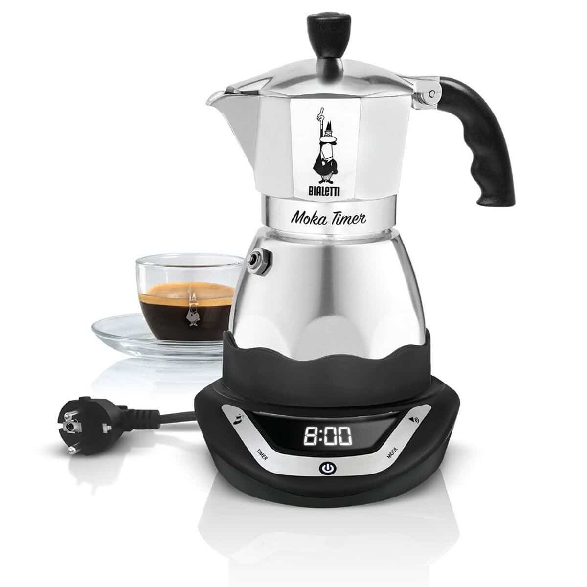 Italiaanse Koffiepot Bialetti Moka Timer | Huisbest.nl