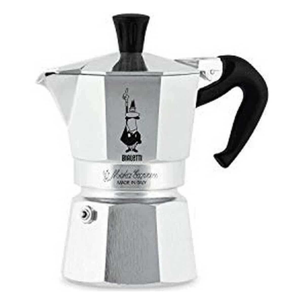Italiaanse Koffiepot Bialetti Moka Express Aluminium 2 Koppar | Huisbest.nl