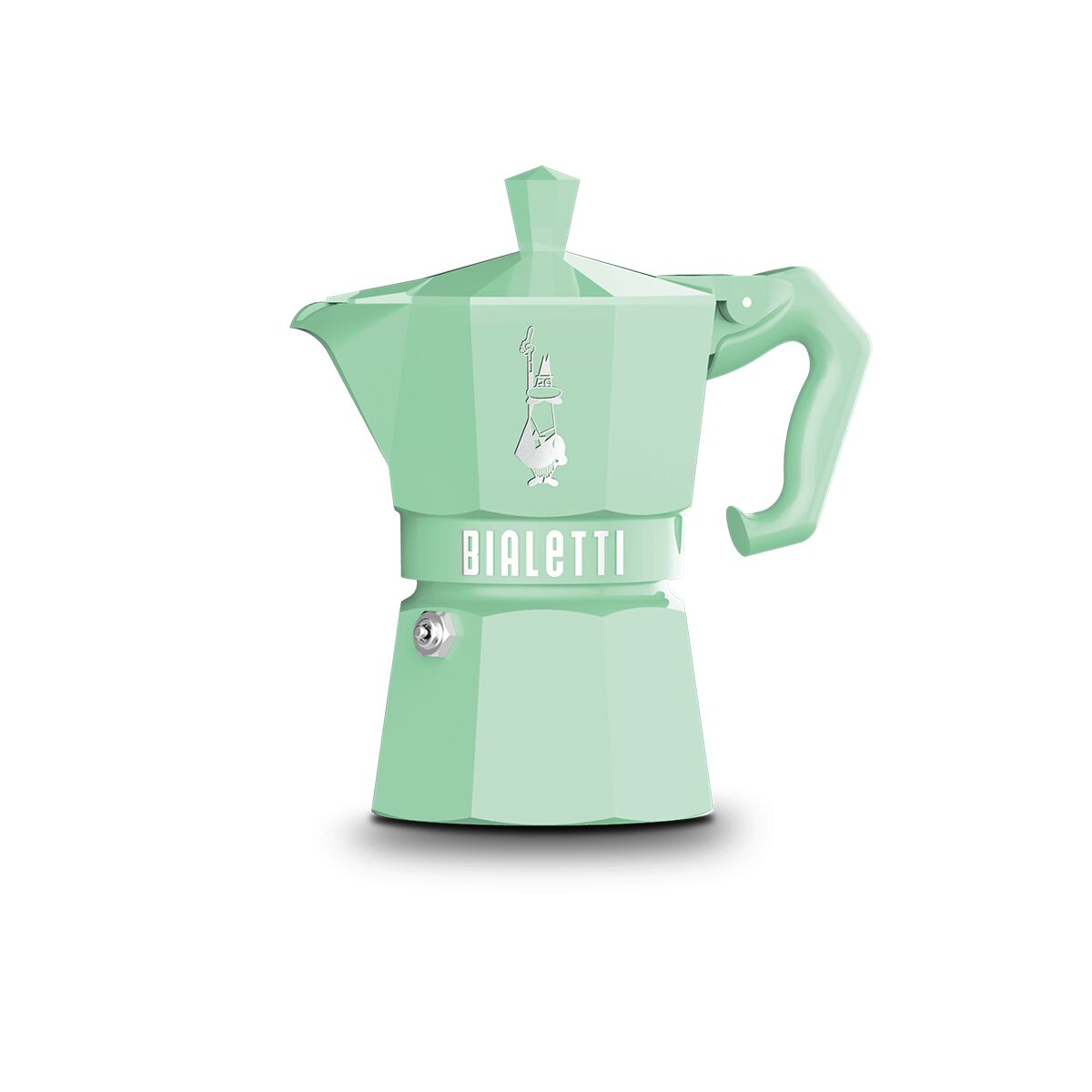 Italiaanse Koffiepot Bialetti MOKA EXCLUSIVE GREEN 3T Groen Aluminium 3 Koppar | Huisbest.nl