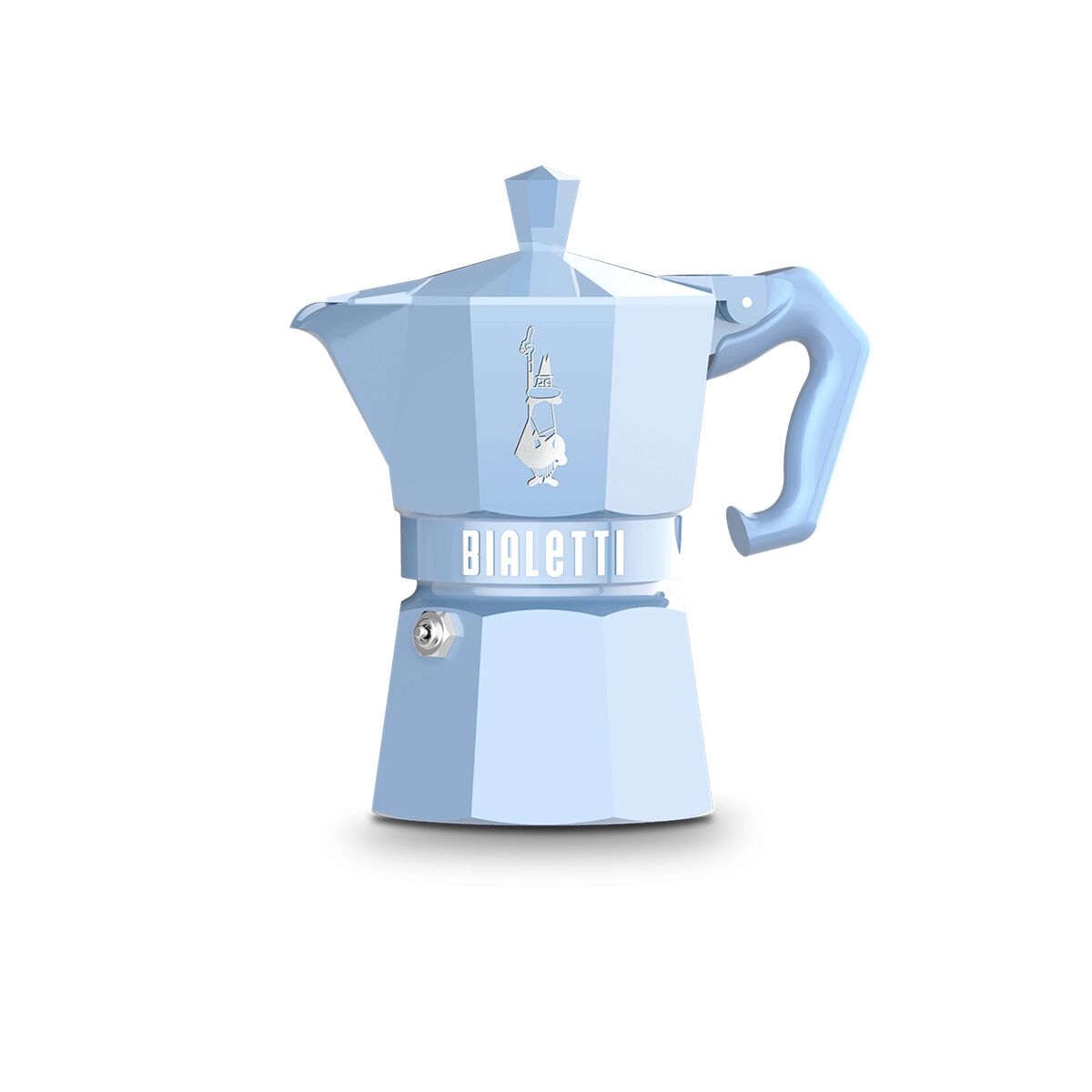 Italiaanse Koffiepot Bialetti MOKA EXCLUSIVE Blauw Aluminium 3 Koppar | Huisbest.nl