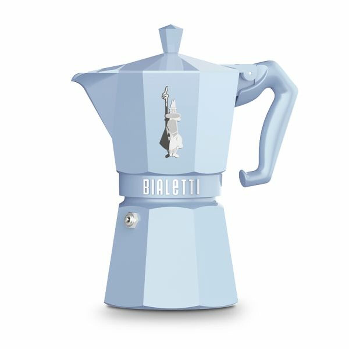 Italiaanse Koffiepot Bialetti MOKA EXCLUSIVE Blauw Aluminium 6 Kopjes | Huisbest.nl