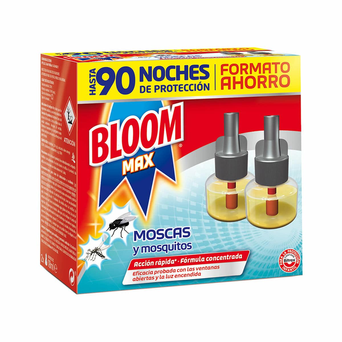 Navulling antimuggenmiddel Bloom Max Navulling Elektrisch (2 Stuks) | Huisbest.nl