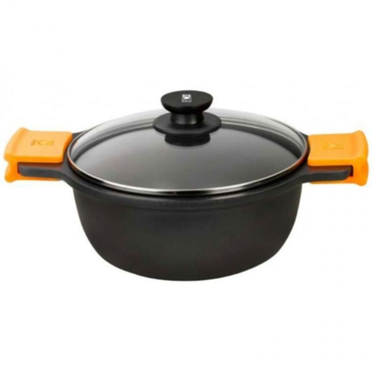 Kookpot BRA Braisogona_A270336 Zwart Ø 36 cm Aluminium | Huisbest.nl