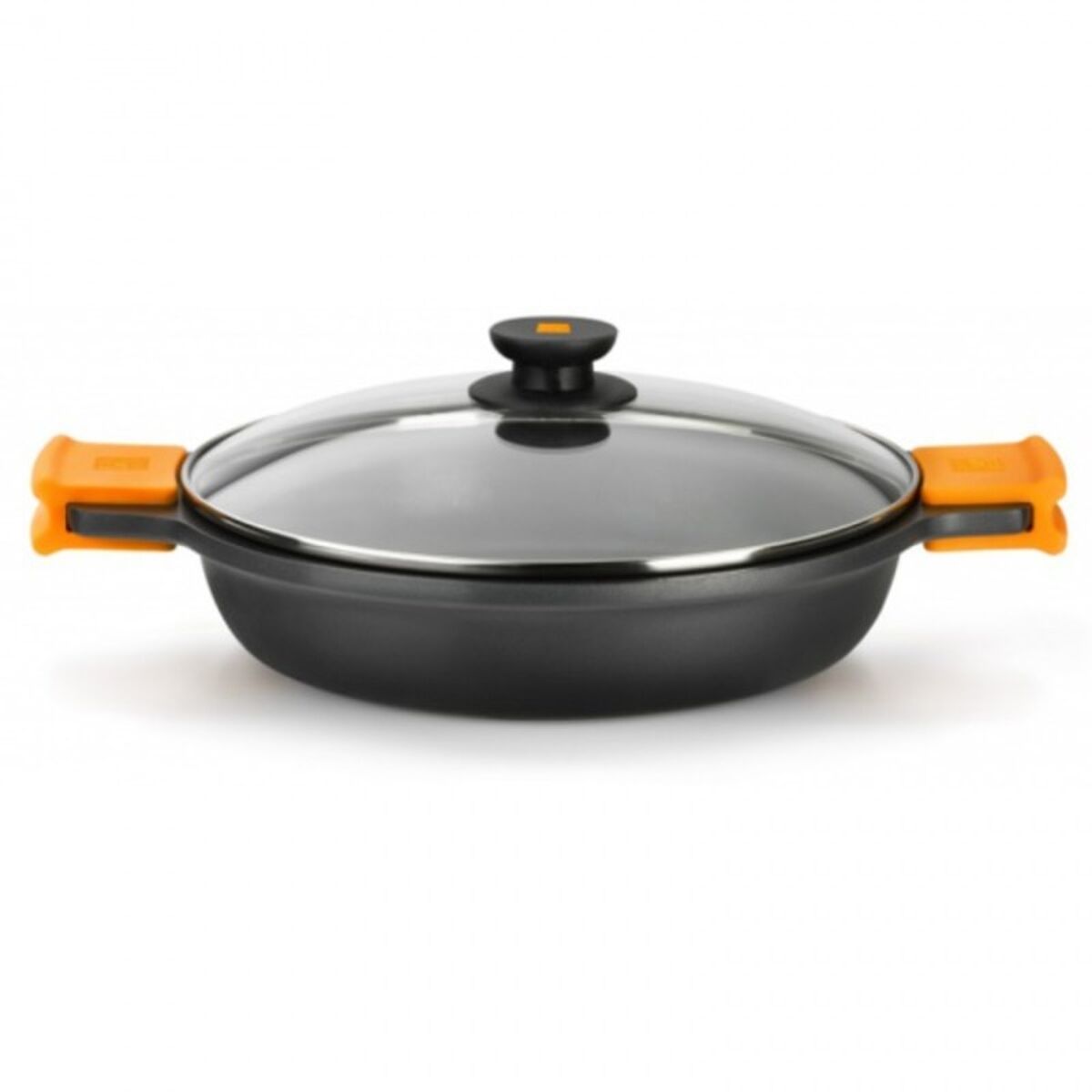 Kookpot BRA Braisogona_A270524 Ø 24 cm Zwart Metaal Aluminium Gehard aluminium Gegoten aluminium 5 L | Huisbest.nl