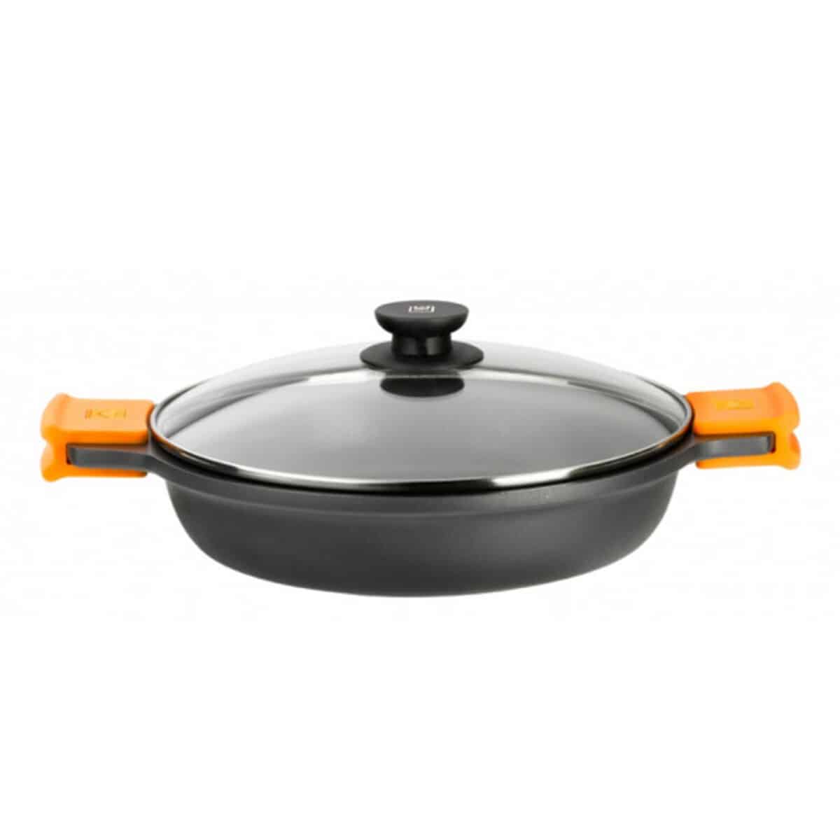 Kookpot met Glazen Deksel BRA A270540 (40 cm) Aluminium | Huisbest.nl