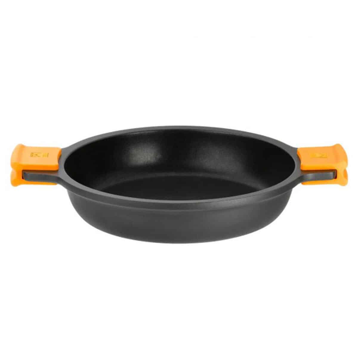 Kookpot BRA A270545 Zwart Zwart/Oranje Metaal Aluminium (45 cm) | Huisbest.nl