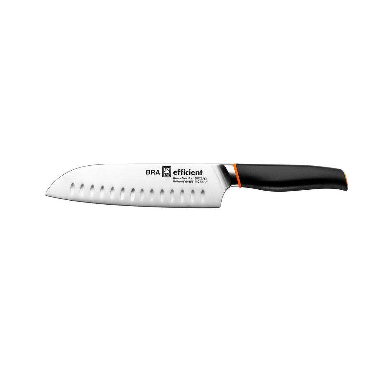 Santoku-mes   BRA A198004 Grijs Roestvrij staal | Huisbest.nl