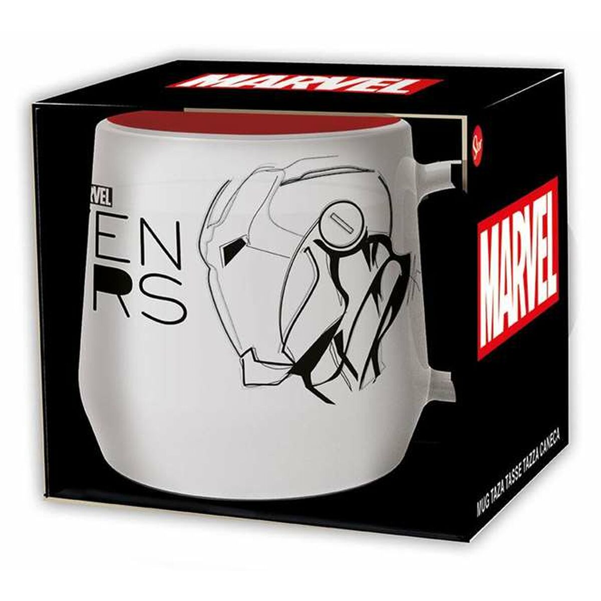 Kopje met doos Marvel Keramisch 360 ml | Huisbest.nl