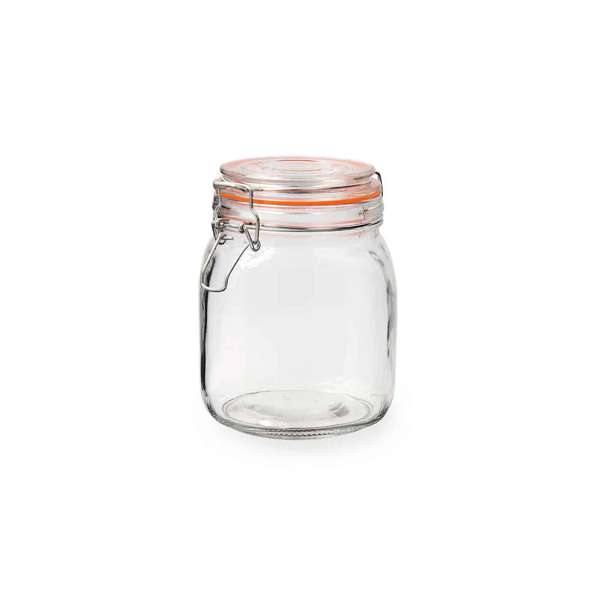 Glazen pot Quid New Canette Transparant Glas (1L) (Pack 6x) | Huisbest.nl