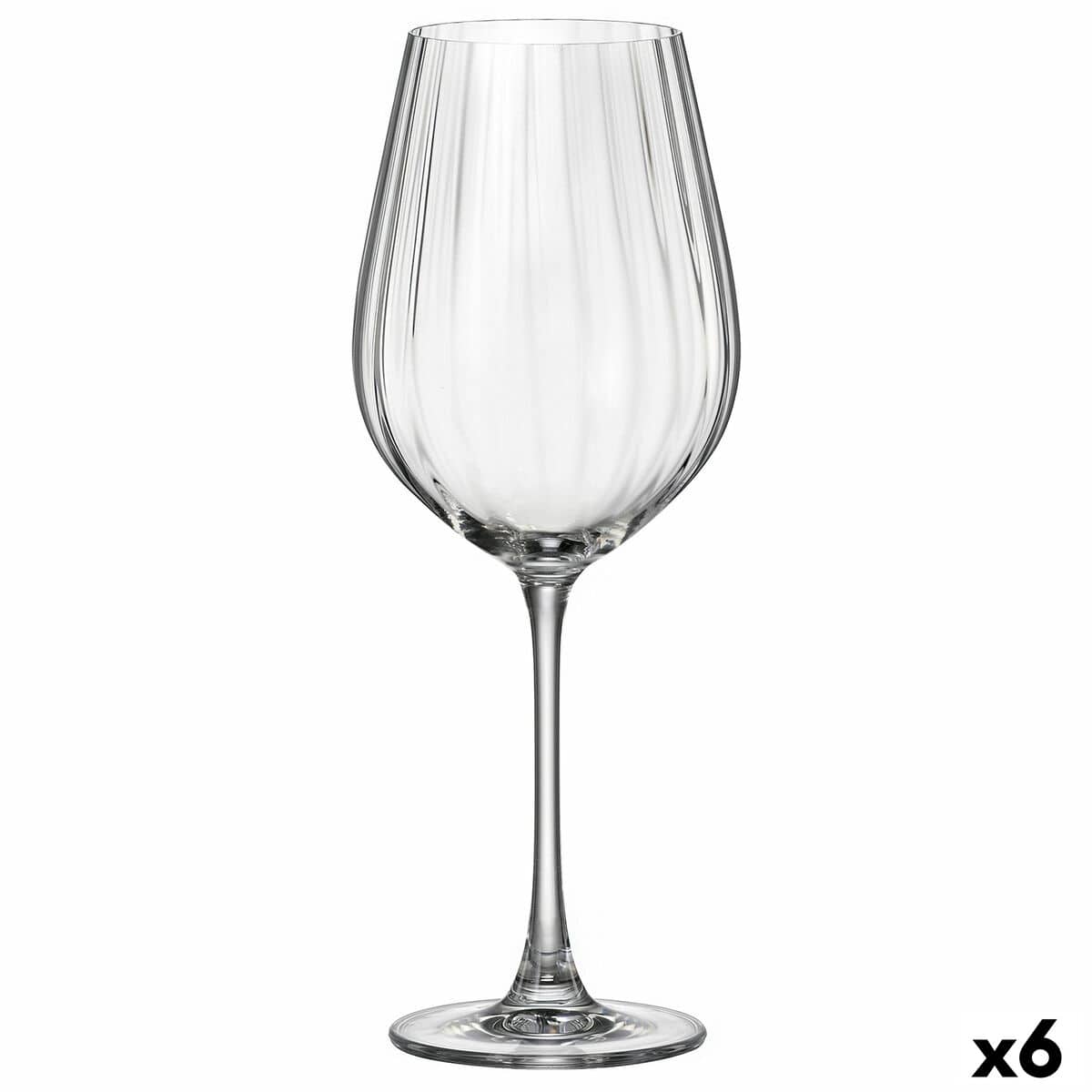 Wijnglas Bohemia Crystal Optic Transparant 650 ml 6 Stuks | Huisbest.nl