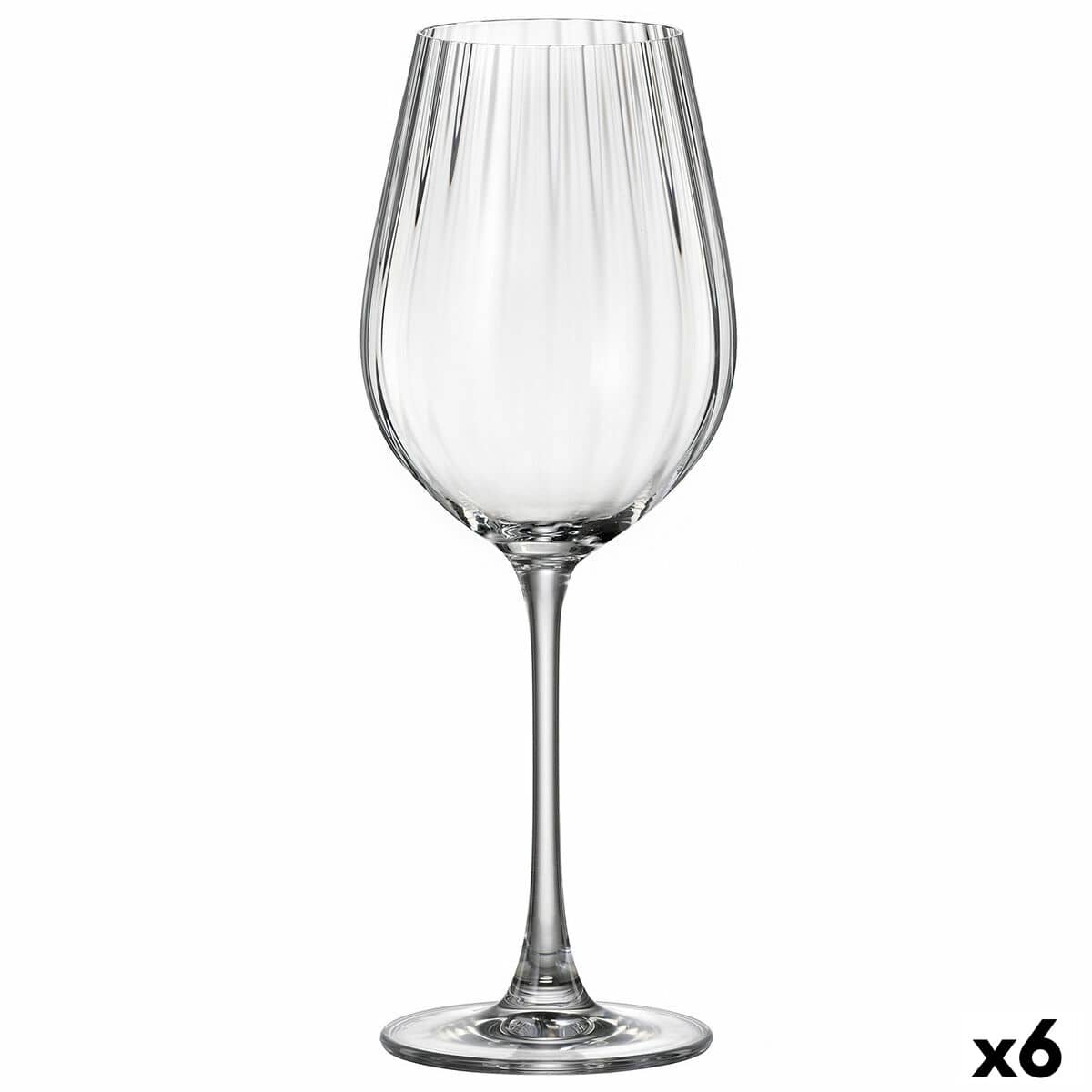 Wijnglas Bohemia Crystal Optic Transparant 6 Stuks 500 ml | Huisbest.nl