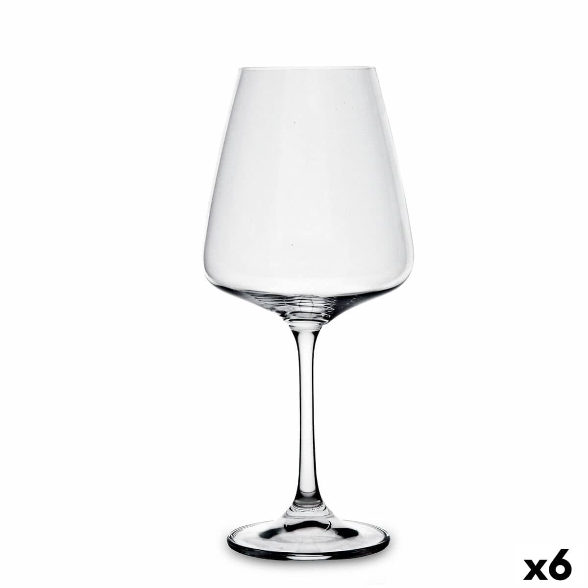 Wijnglas Bohemia Crystal Loira Transparant Glas 450 ml (6 Stuks) | Huisbest.nl