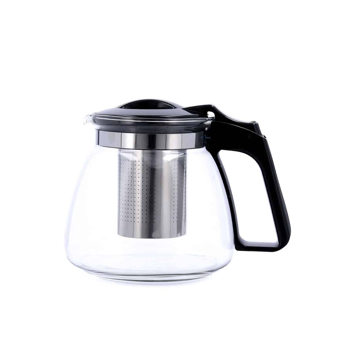Theepot Quid Serenia Transparant Glas Roestvrij staal 900 ml | Huisbest.nl