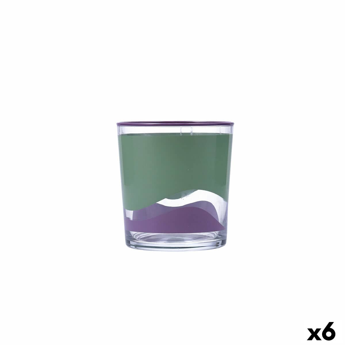 Glas Quid Kaleido Multicolour Glas Abstract 380 ml (6 Stuks) | Huisbest.nl