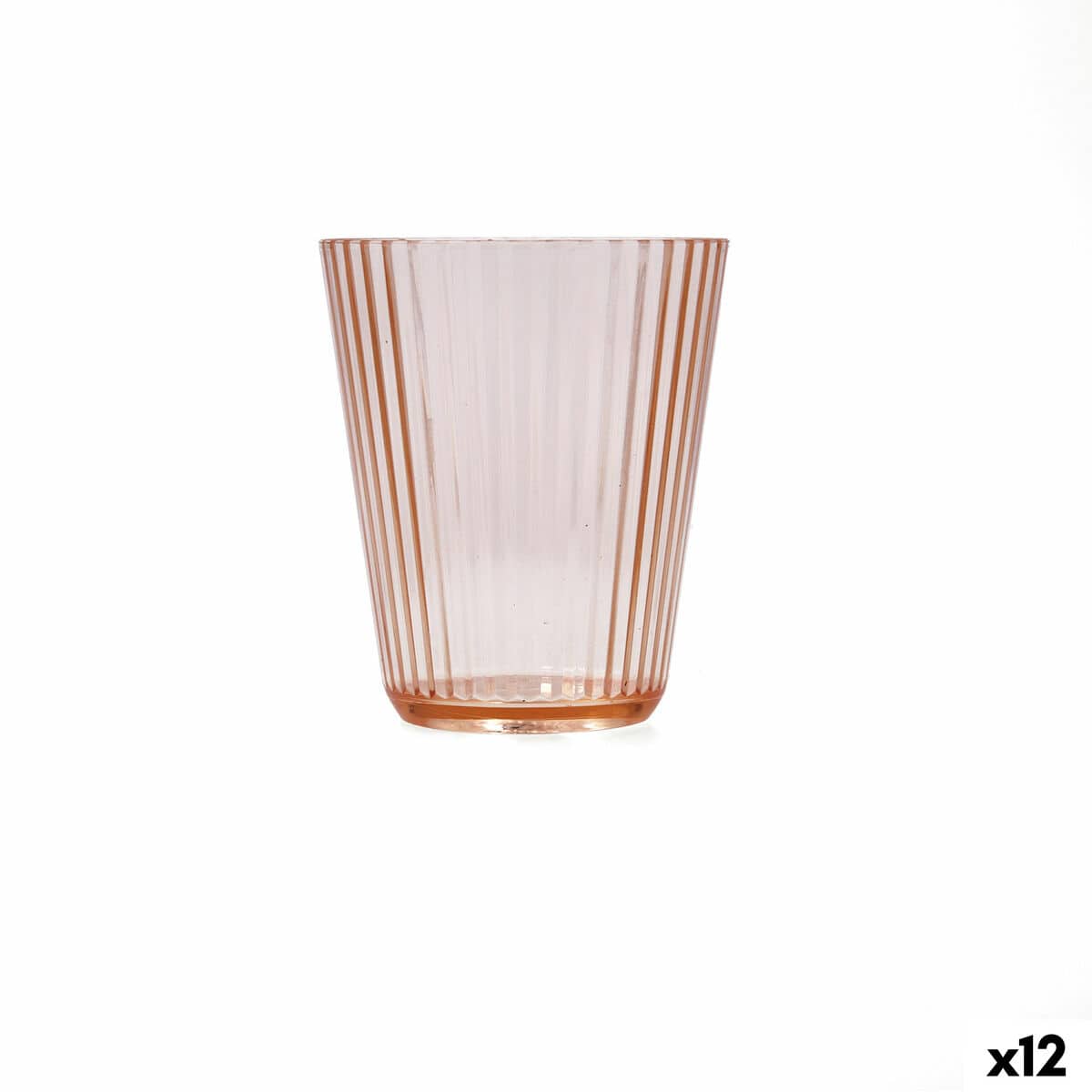 Glas Quid Sunset Coral Koraal Plastic 300 ml (12 Stuks) | Huisbest.nl