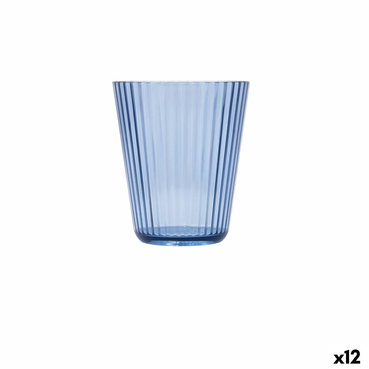 Glas Quid Sunset Azul Blauw Plastic 300 ml (12 Stuks) | Huisbest.nl