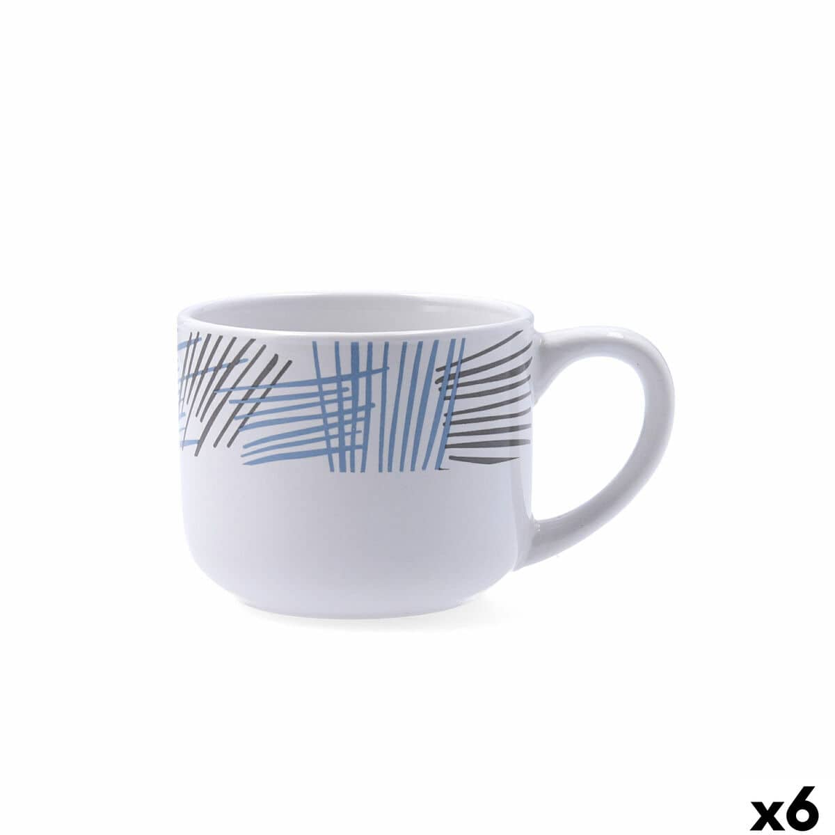 Mok Quid Chicago Wit 400 ml (6 Stuks) | Huisbest.nl