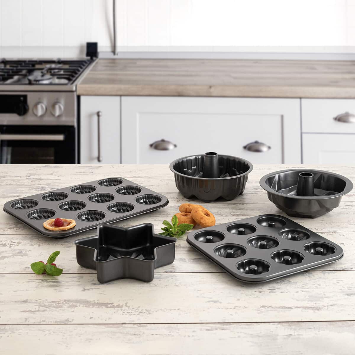 Bakvorm Quid Sweet Grey Grijs (12 Stuks) | Huisbest.nl