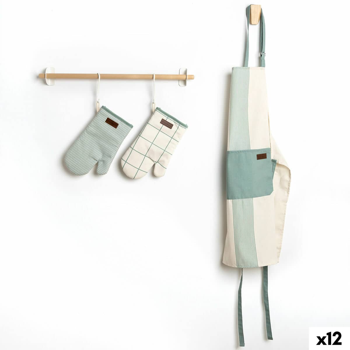 Keukenset Vinthera Okapi Due Tweekleurig 18 x 28 cm 60 x 75 cm 3 Onderdelen | Huisbest.nl