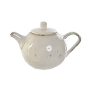 Theepot Home ESPRIT Wit Keramiek 850 ml | Huisbest.nl