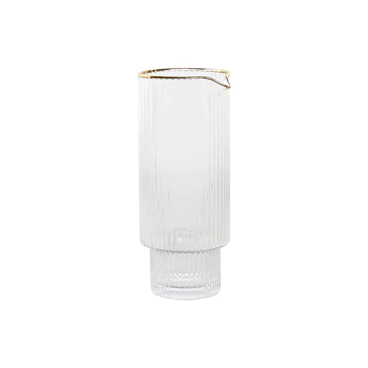 Kruik Home ESPRIT Transparant Gouden Kristal | Huisbest.nl