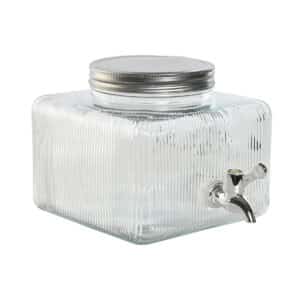 Water automaat Home ESPRIT Transparant Metaal Siliconen Kristal ABS 3