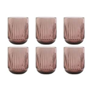 Glazenset Home ESPRIT Roze Kristal (6 Stuks) | Huisbest.nl