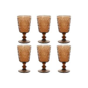 Set van bekers Home ESPRIT Kristal 8