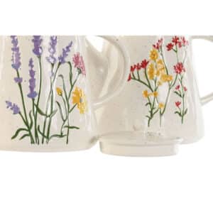 Theepot Home ESPRIT Multicolour Porselein 900 ml (2 Stuks) | Huisbest.nl