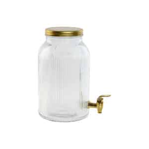 Water automaat Home ESPRIT Gouden Metaal Kristal 5