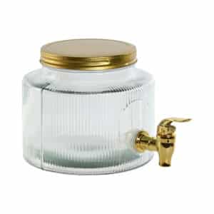 Water automaat Home ESPRIT Gouden Metaal Kristal 17