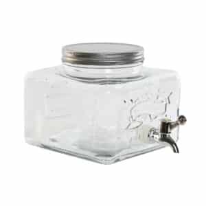 Water automaat Home ESPRIT Transparant Metaal Siliconen Kristal ABS 3