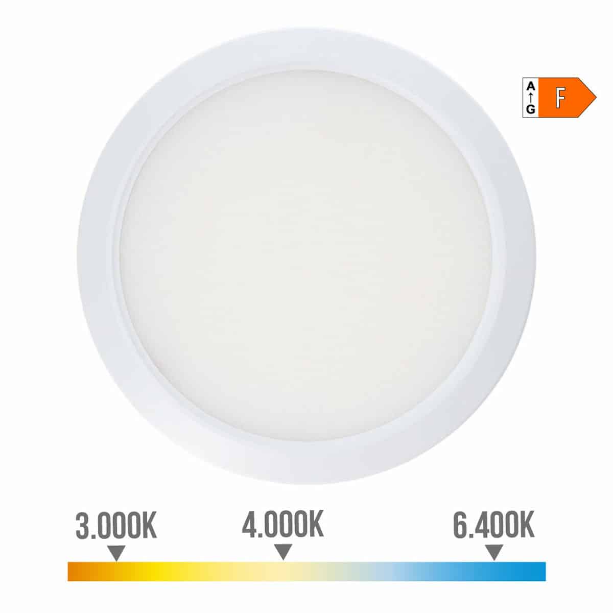 Led-downlights EDM 31509 F 20 W 2050 Lm Verstelbaar (3200-6400 K) | Huisbest.nl