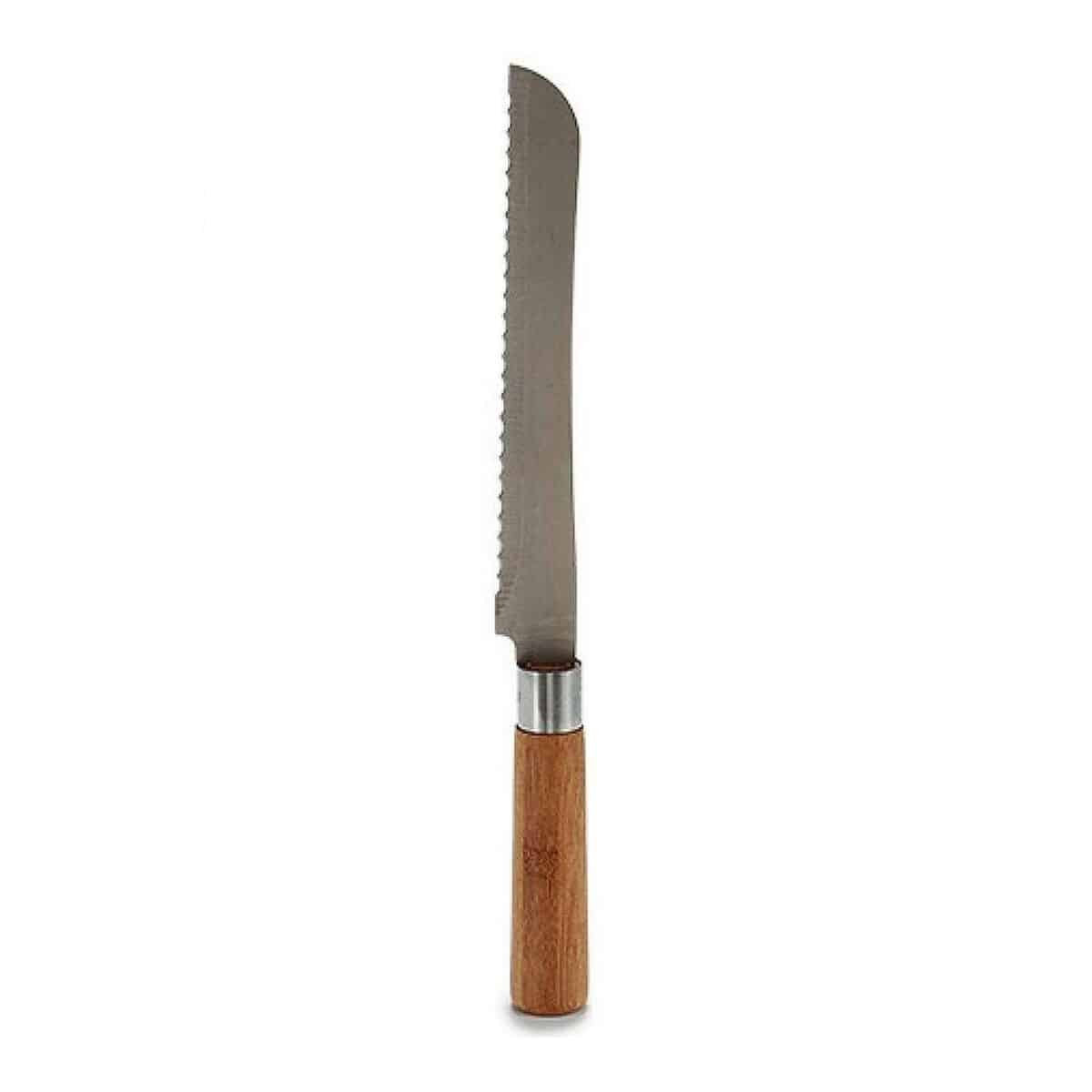 Gekarteld mes Kinvara KT116042B Hout Bamboe Roestvrij staal | Huisbest.nl