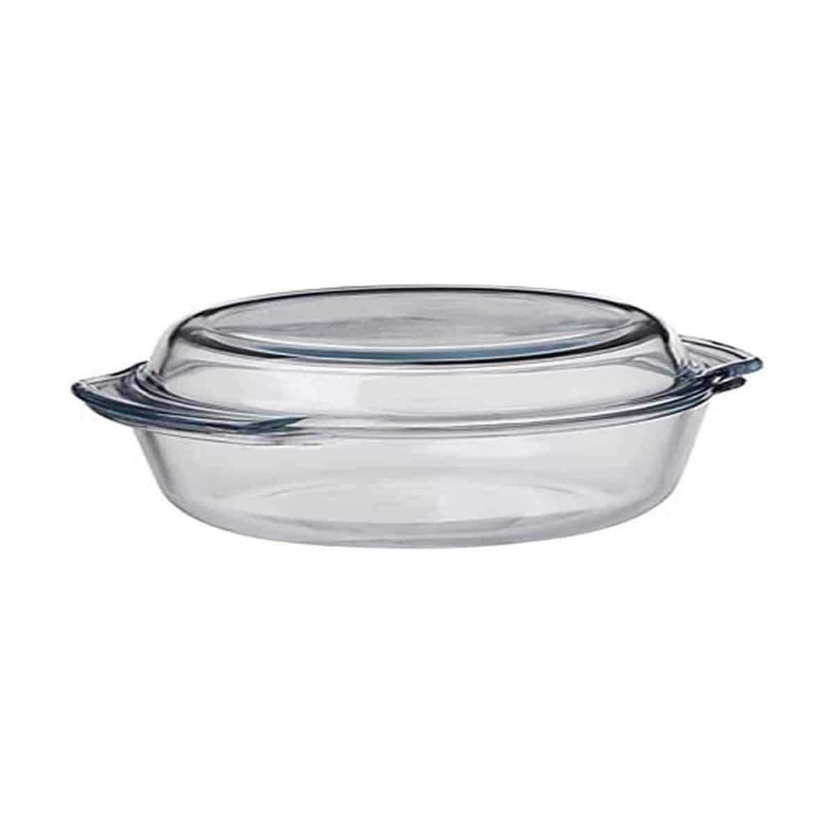 Serveerschaal Kristal Transparant (1