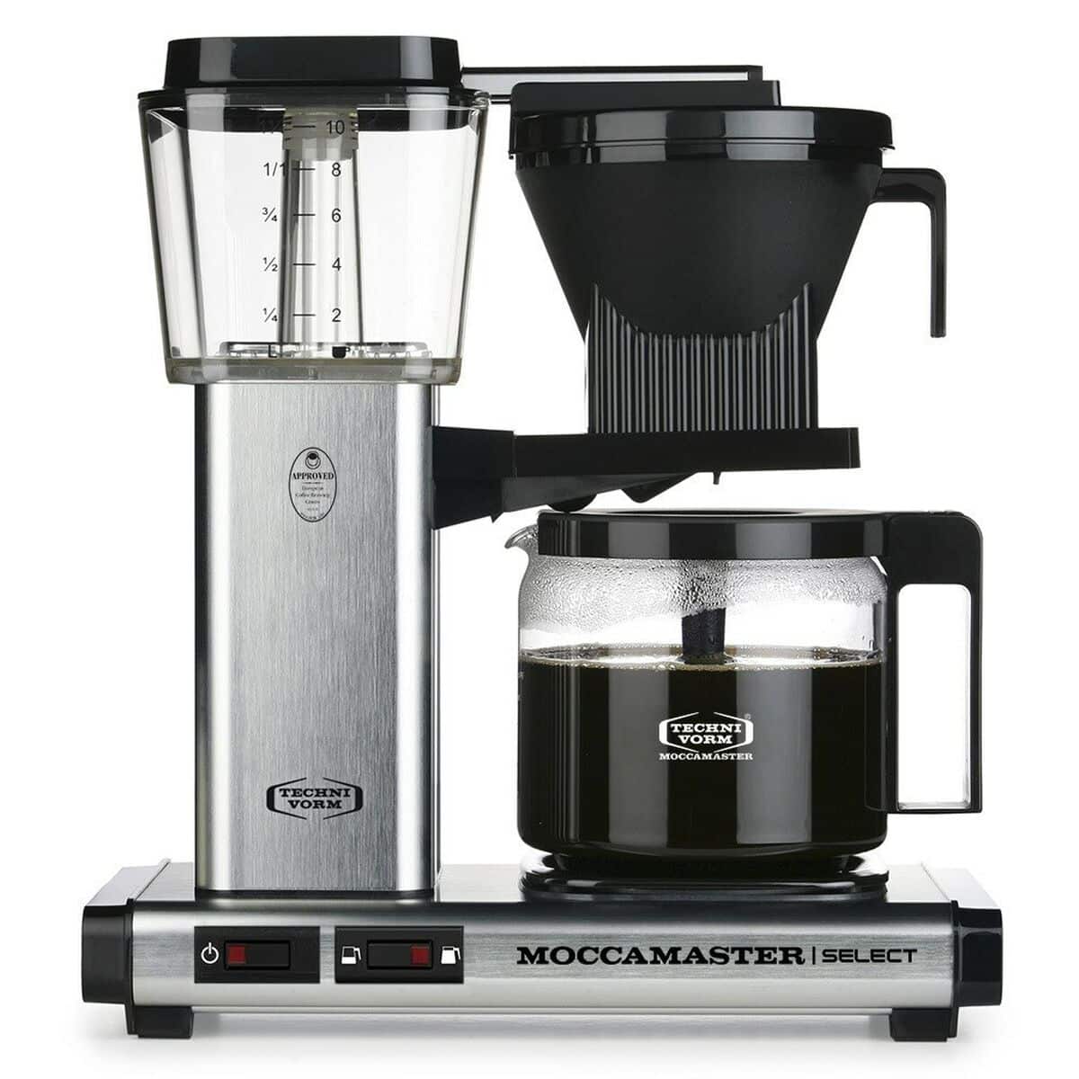 Drip Koffiemachine Moccamaster Zwart Staal 1520 W 1