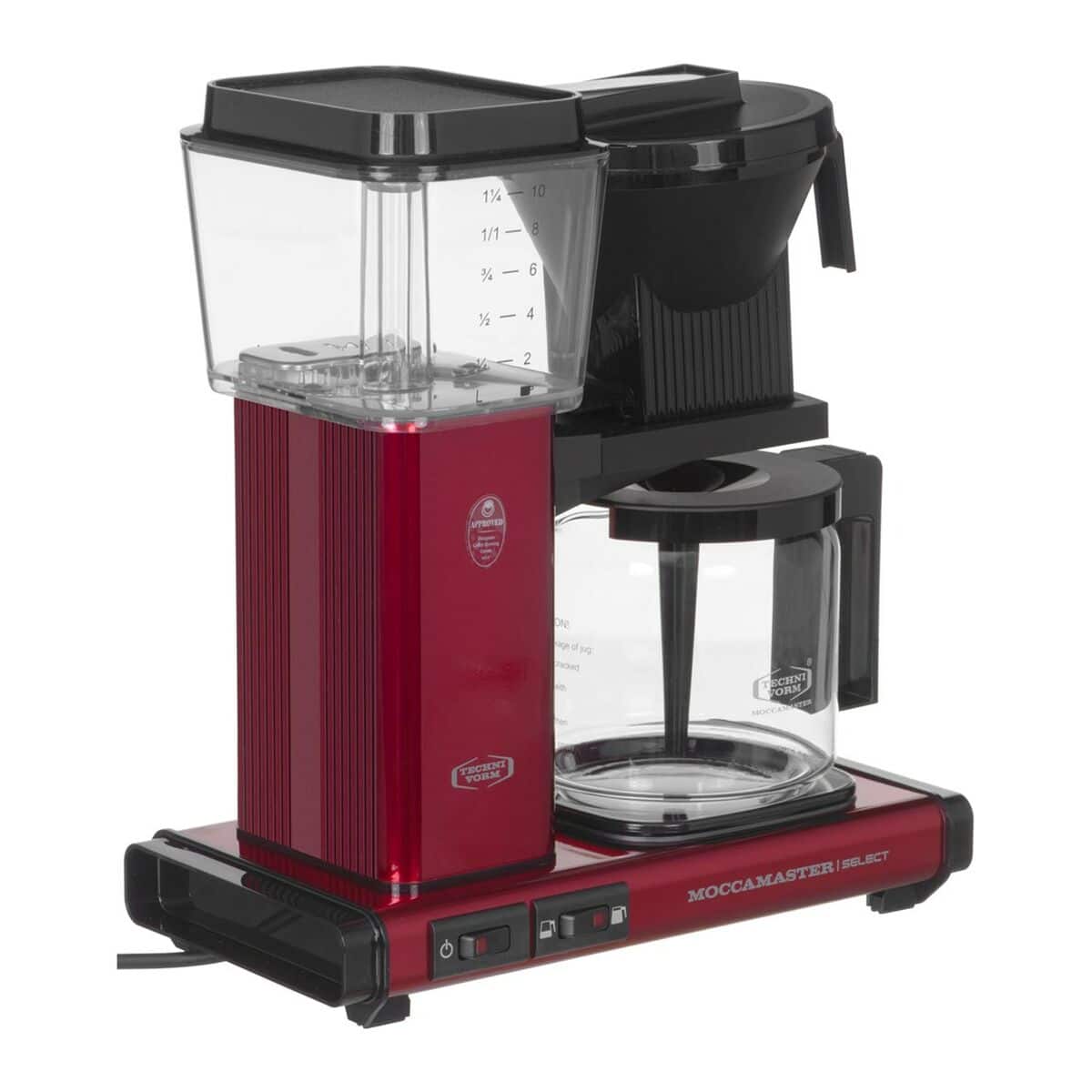 Drip Koffiemachine Moccamaster KBG SELECT Bordeaux rood 1350 W 1