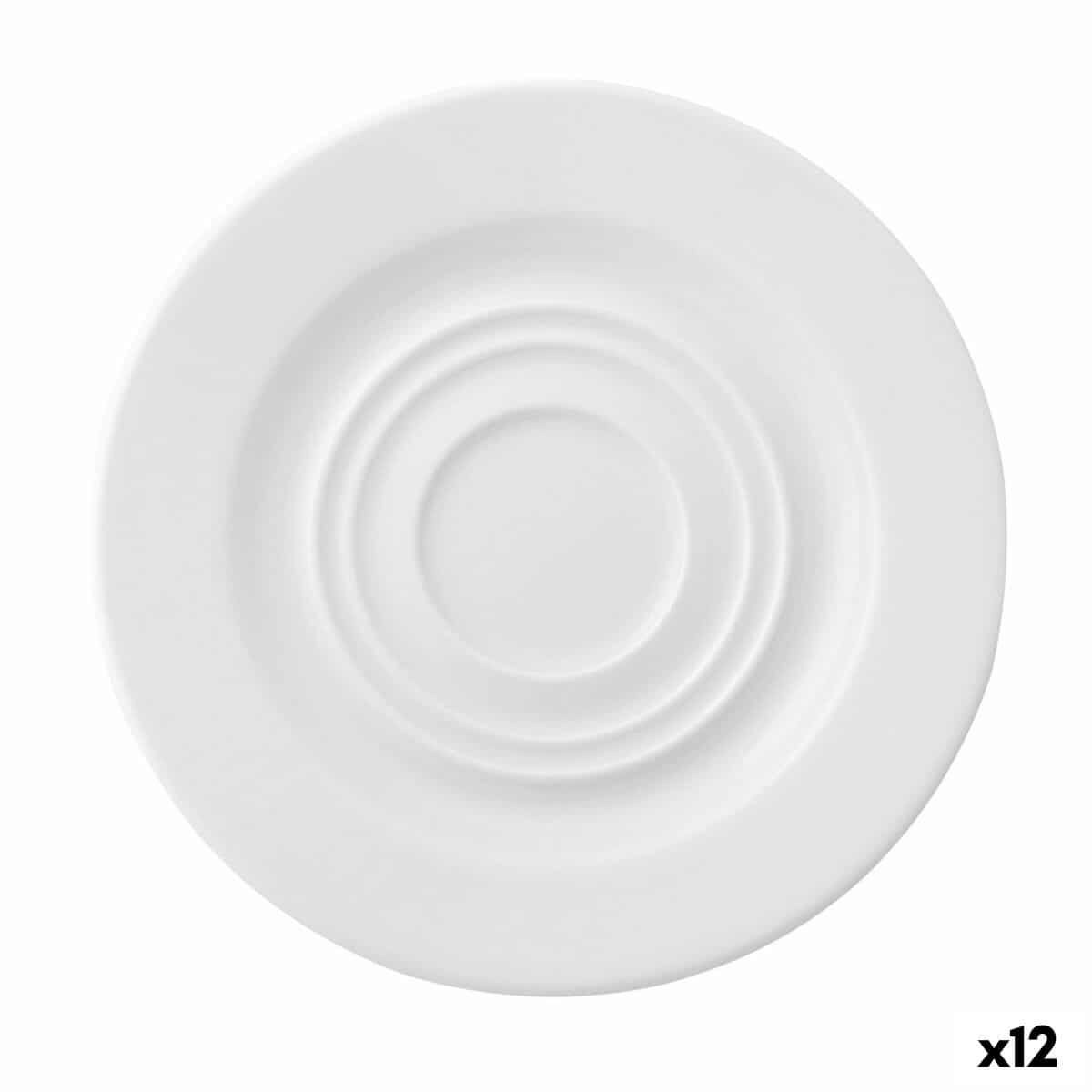 Schotel Ariane Prime Ontbijt Wit Keramisch Ø 15 cm (12 Stuks) | Huisbest.nl
