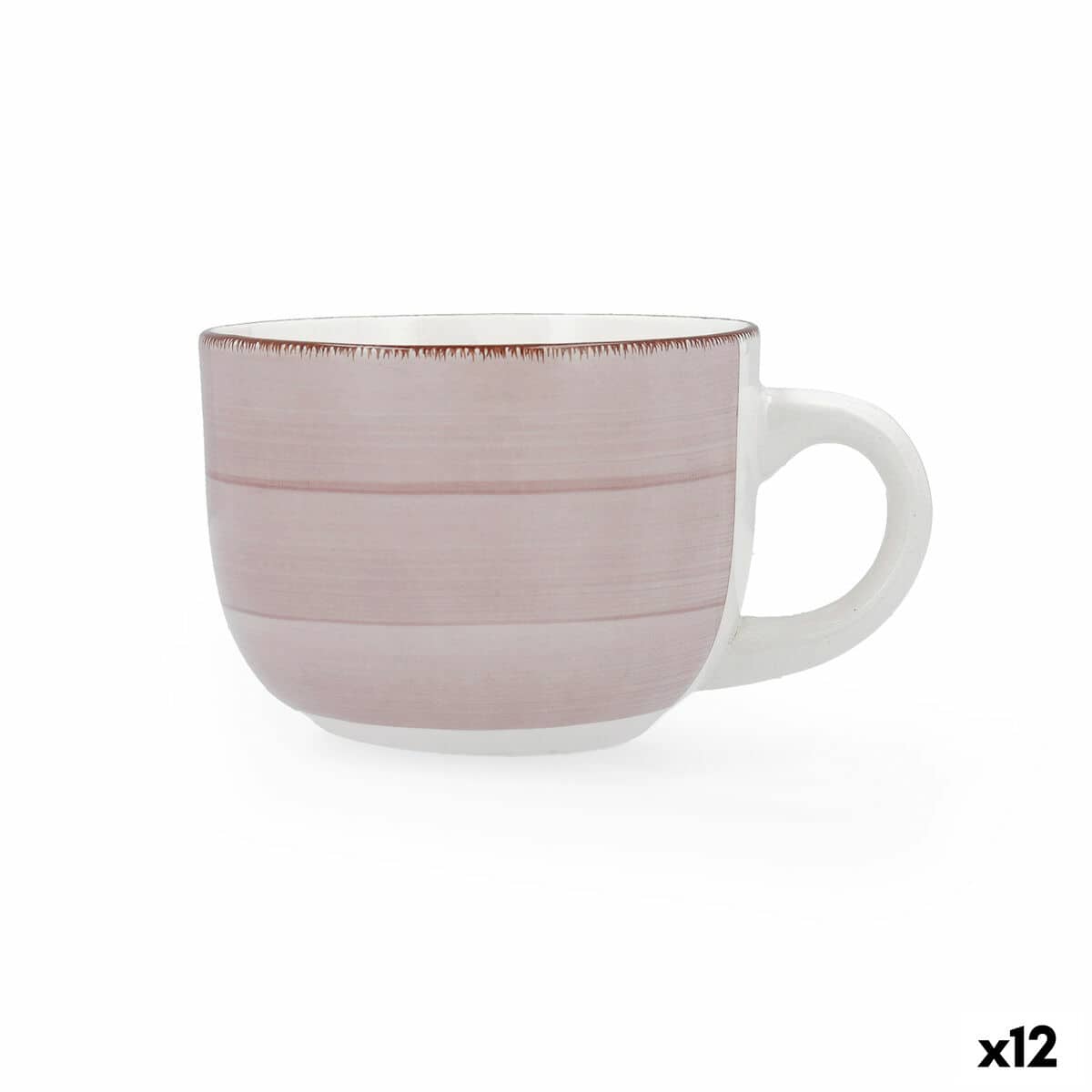 Kopp Quid Vita Morning Keramisch Roze (470 ml) (12 Stuks) | Huisbest.nl