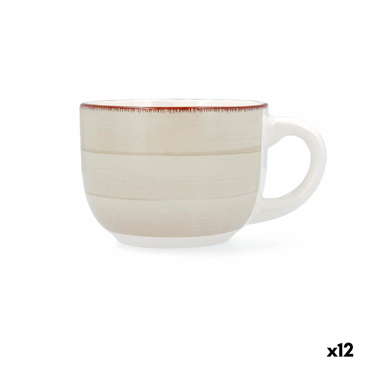 Kopp Quid Vita Morning Keramisch Beige 470 ml (12 Stuks) | Huisbest.nl