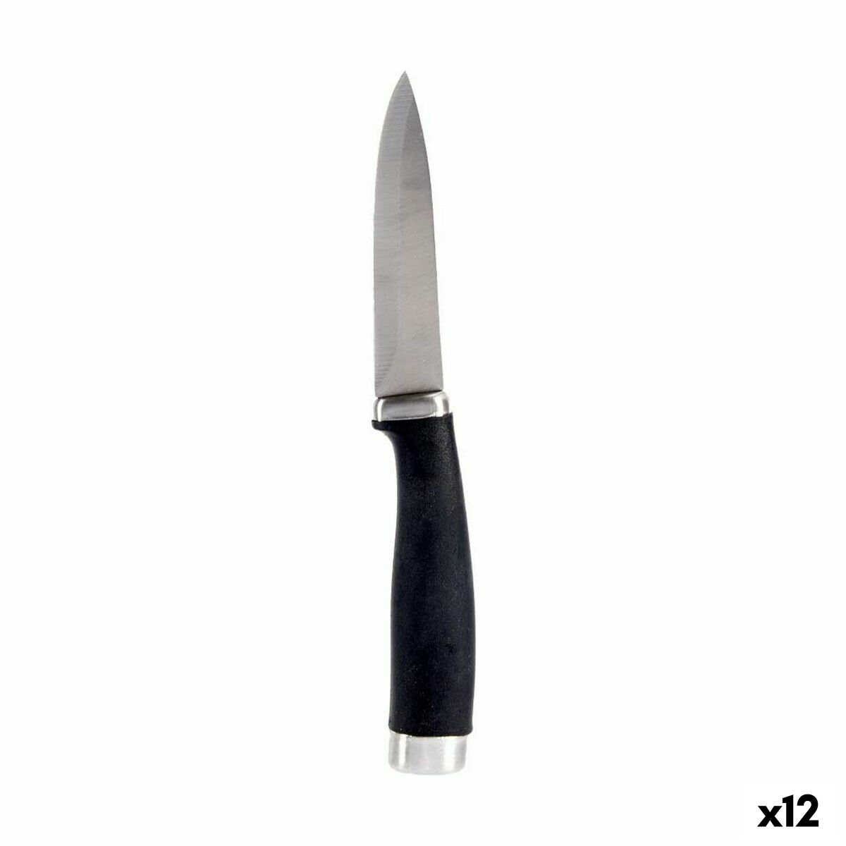 Schilmes Kinvara KT11-5603-06 Zwart Zilverkleurig Roestvrij staal Plastic (12 Stuks) | Huisbest.nl