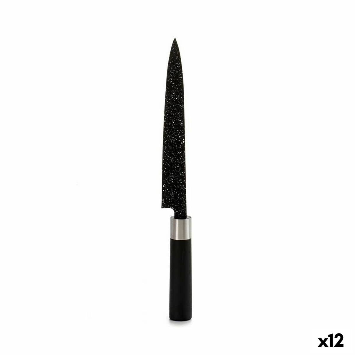 Keukenmes Kinvara KT11-5604M02 Zwart Zilverkleurig Roestvrij staal Plastic 3