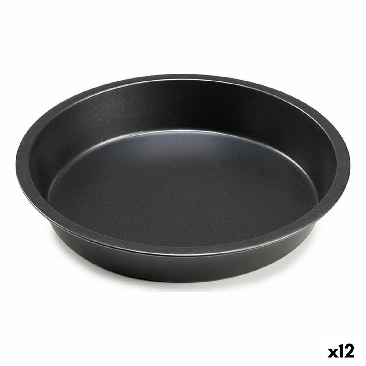 Oven Mould Kinvara CK25410-39 Donker grijs Metaal Ø 28 cm (12 Stuks) | Huisbest.nl