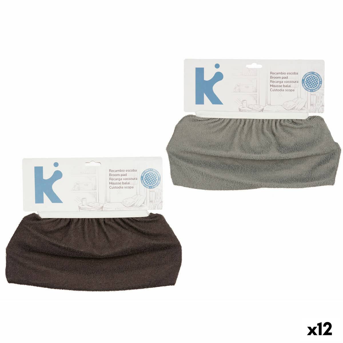 Geval Bezem 31 x 2 x 14 cm (12 Stuks) | Huisbest.nl