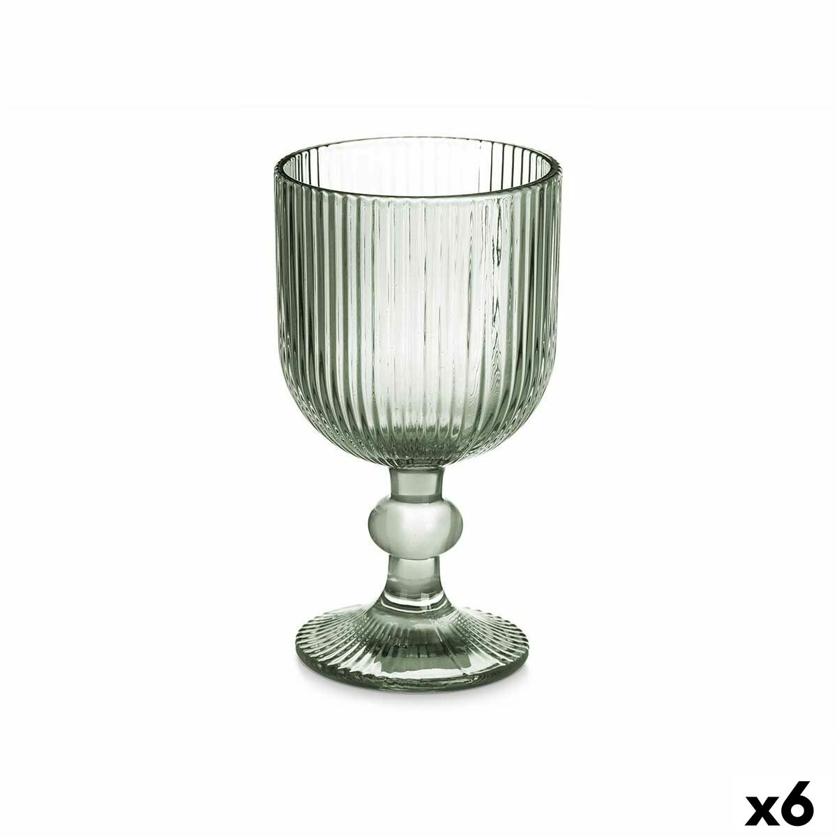 Wijnglas Groen Glas 260 ml (6 Stuks) | Huisbest.nl