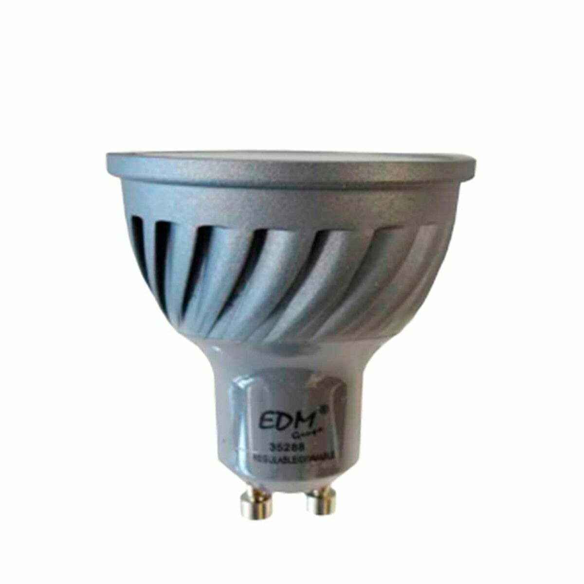 Ledlamp EDM Aanpasbaar G 6 W GU10 480 Lm Ø 5 x 5