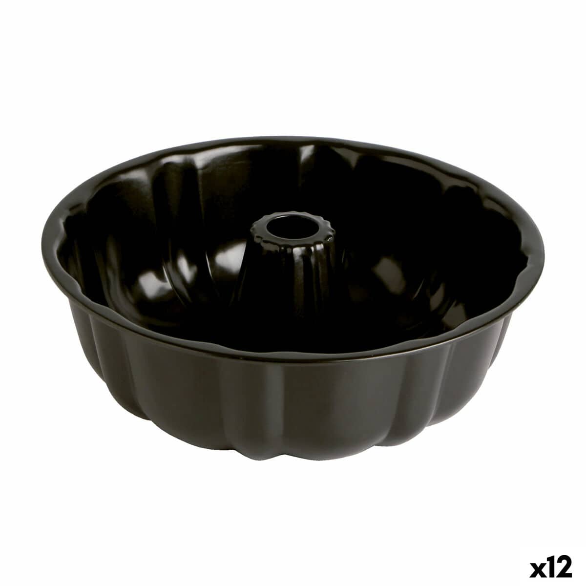 Bakvorm Quid Sweet Grey Zwart Metaal 24 x 8 cm | Huisbest.nl