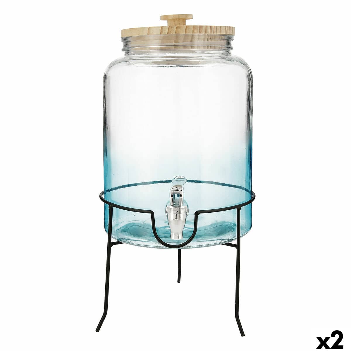 Drankdispenser Quid Viba Multicolour Glas 7