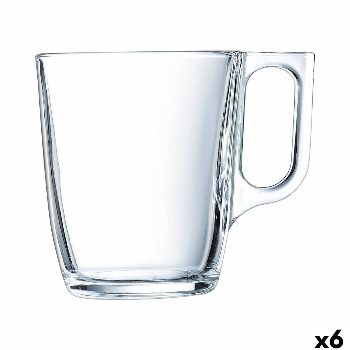 Mok Arcoroc Voluto Transparant 250 ml (6 Stuks) | Huisbest.nl
