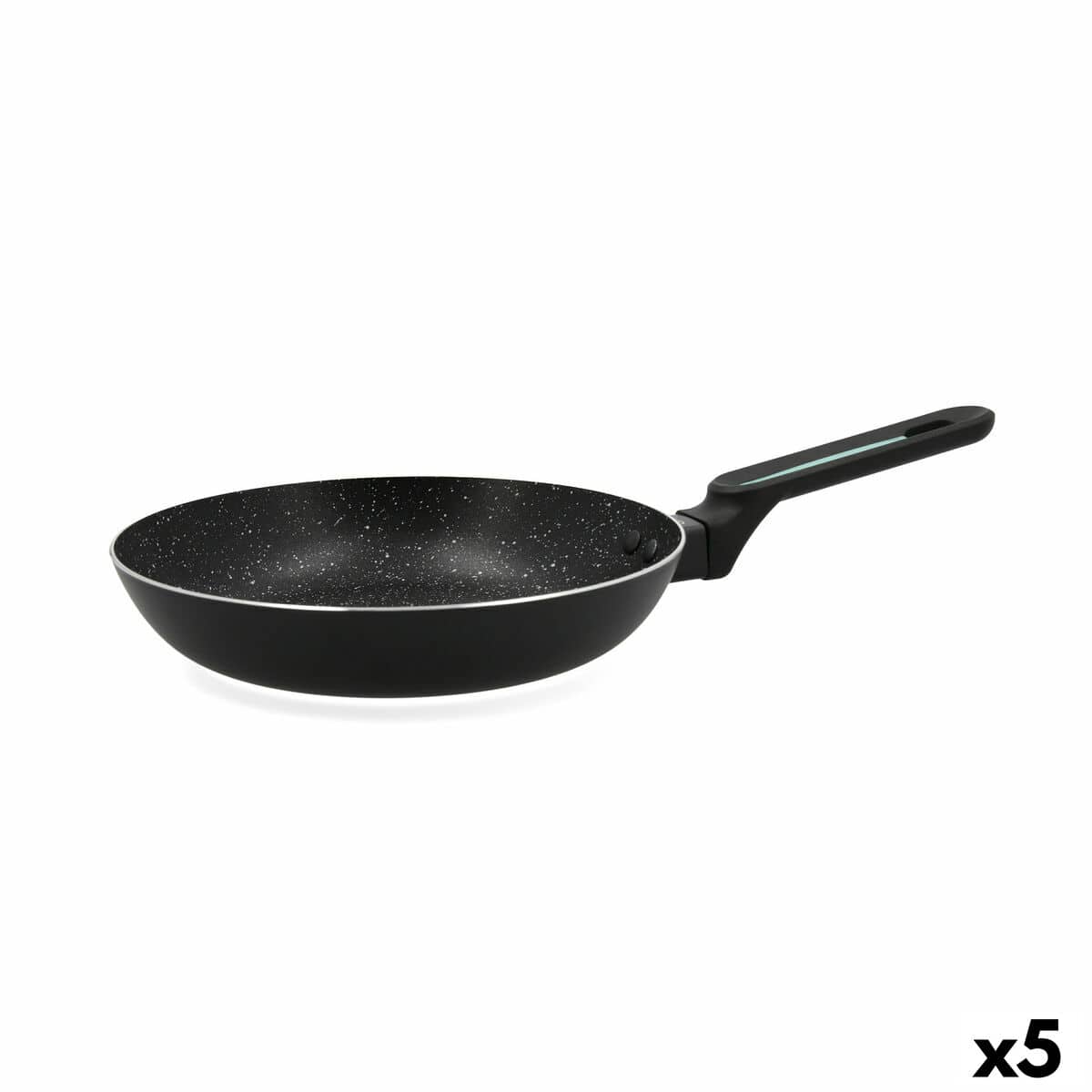 Pan Quid Oasis Zwart Metaal Ø 26 cm (5 Stuks) | Huisbest.nl